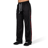 Functional Mesh Pants - Black/Red