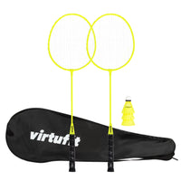 VirtuFit Badminton Set – 2 Rackets – 3 Shuttles – Includes Carrying Bag