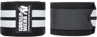 Gorilla Wear Knee Wraps - Black/White