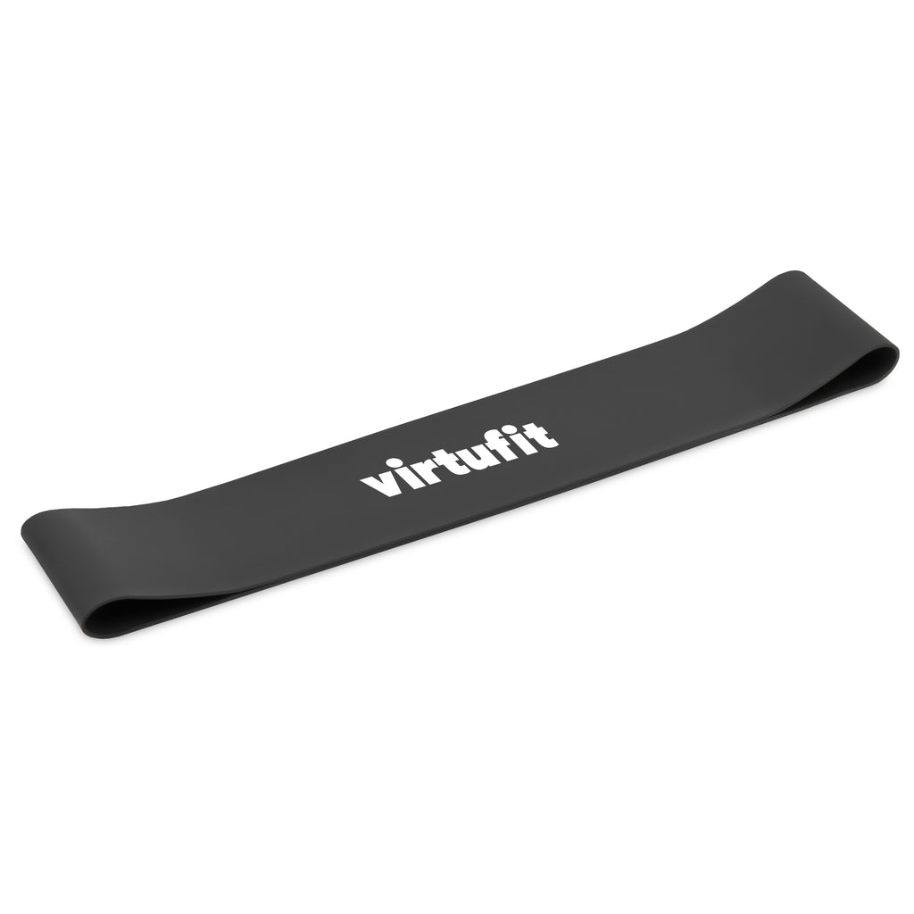 VirtuFit Mini Band - Weerstandsband - Fitness Elastiek - Sterk - Zwart