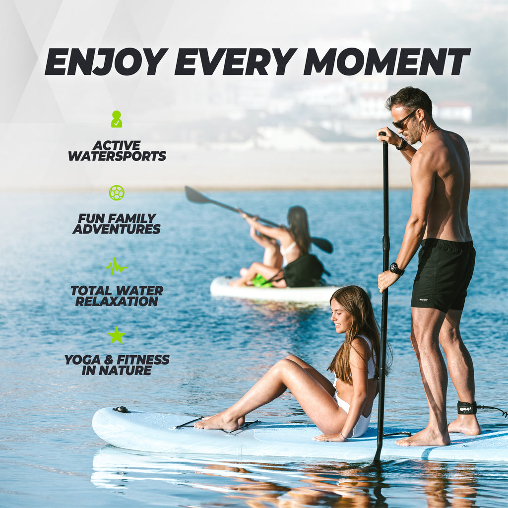 VirtuFit Supboard Cruiser 305 - Turquoise - Met Kajak zitje, accessoires en draagtas