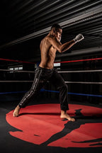 Functional Mesh Pants - Black/White