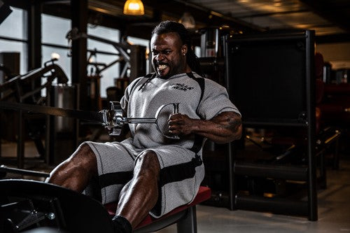 Augustine Old School Workout Top - Black