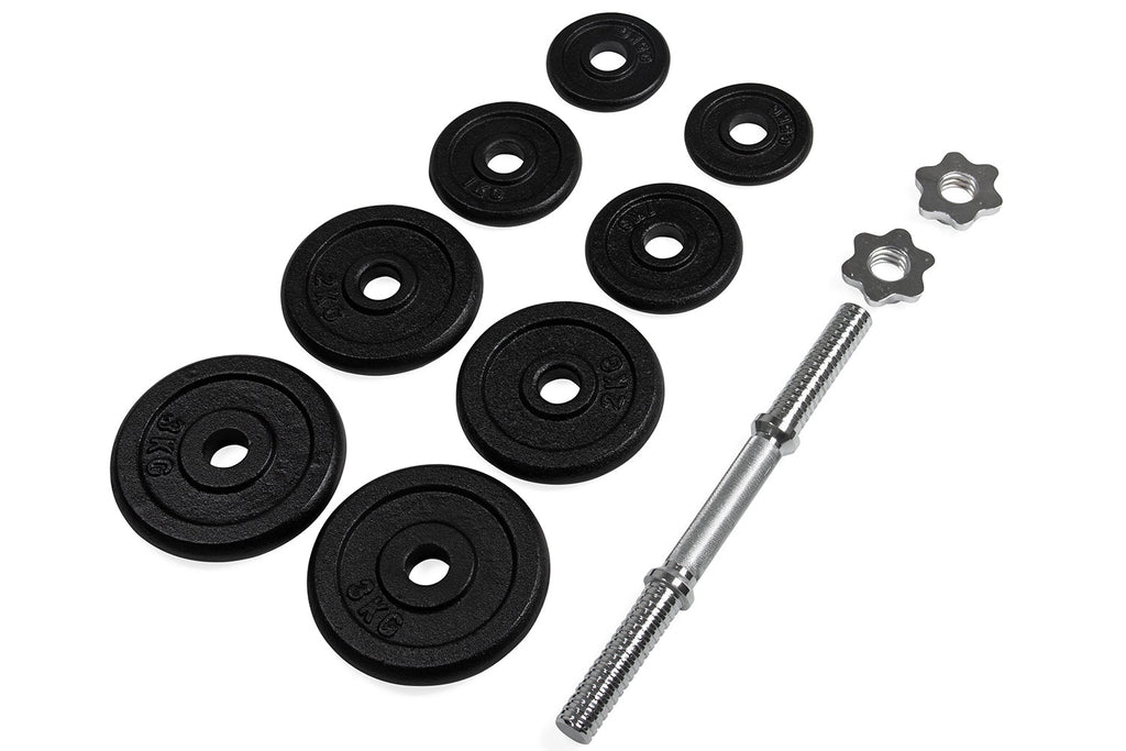 VirtuFit Adjustable Dumbbellset Pro - Cast Iron - 1 x 15 kg