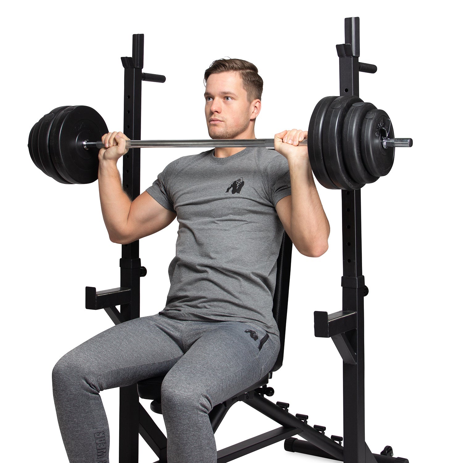 VirtuFit Adjustable Squat Rack