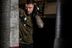 Berea MMA Gloves (Without Thumb) - Black/White