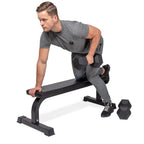 VirtuFit Vlakke Fitnessbank - Trainingsbank - Zwart - Tweedekans