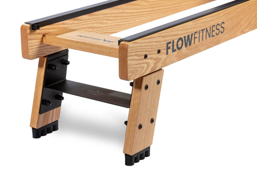 Flow Fitness W9i Oak Elevation Kit - Rowing Machine Elevation Kit