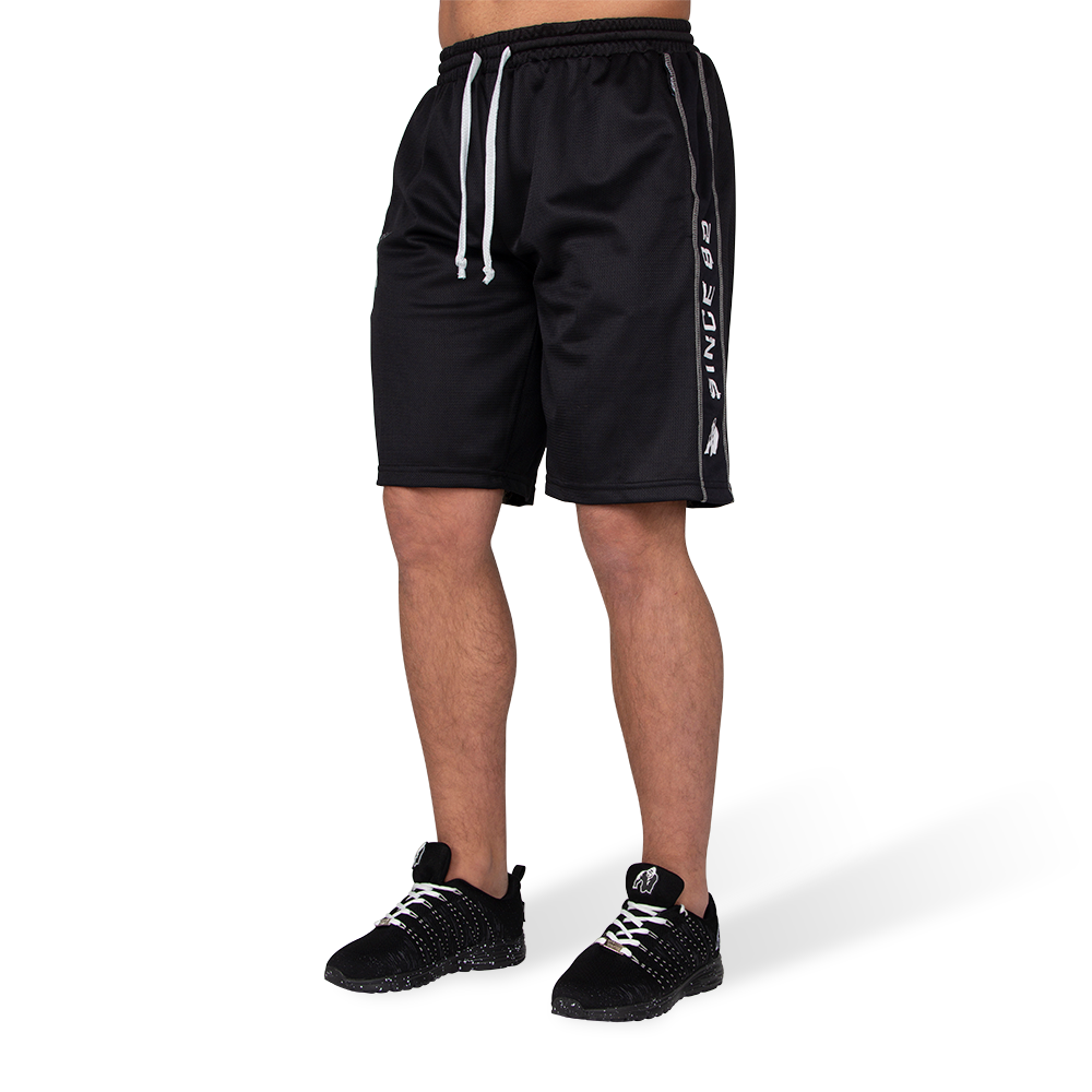 Functional Mesh Shorts - Black/White