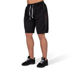 Functional Mesh Shorts - Black/Red