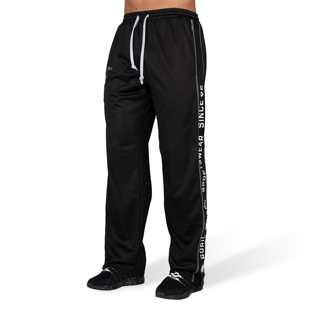 Functional Mesh Pants - Black/White