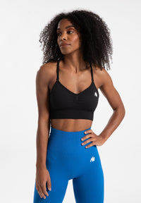 Gorilla Wear Olivia Seamless Sports Bra - Black