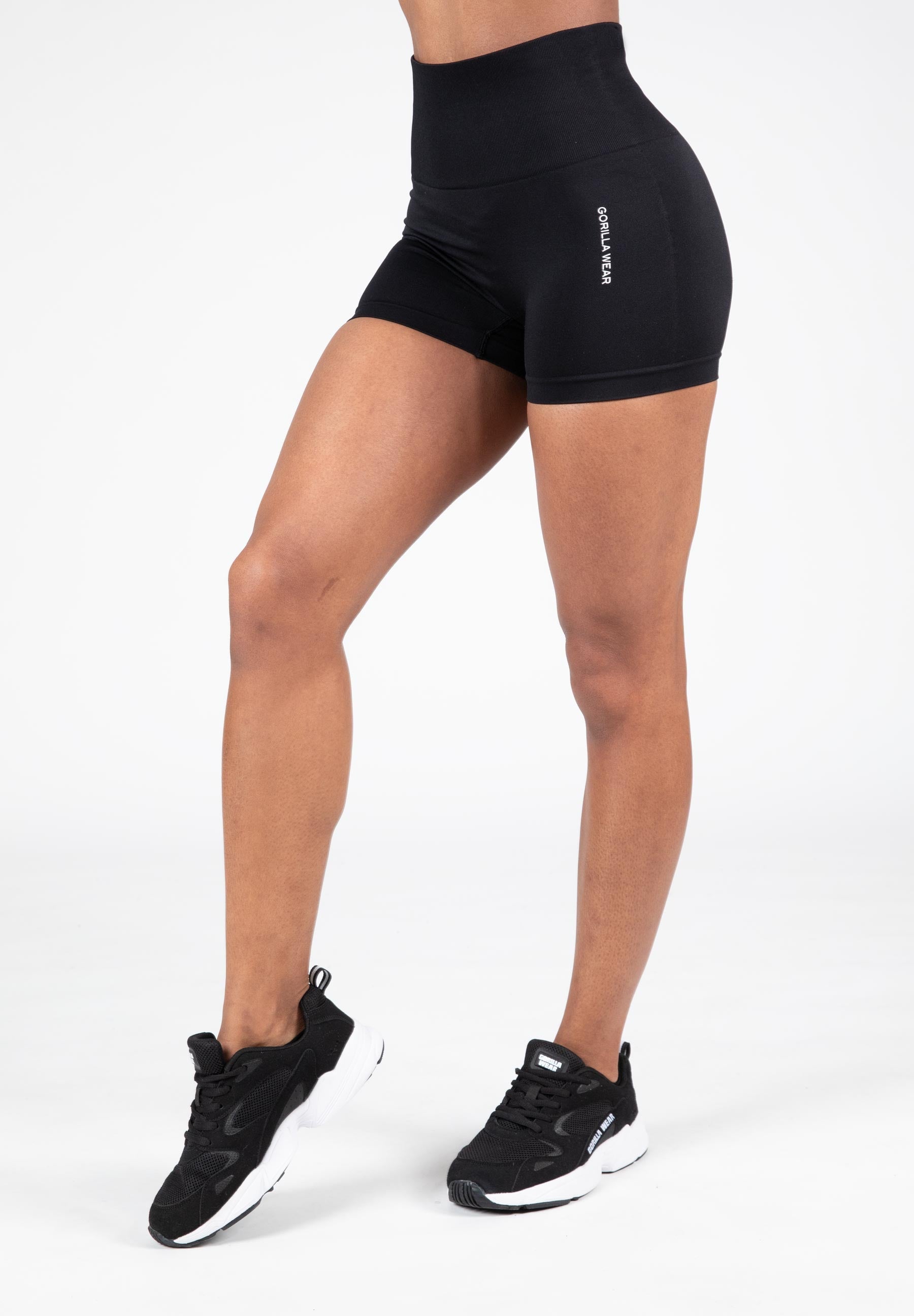 Gorilla Wear Quincy Seamless Shorts - Black