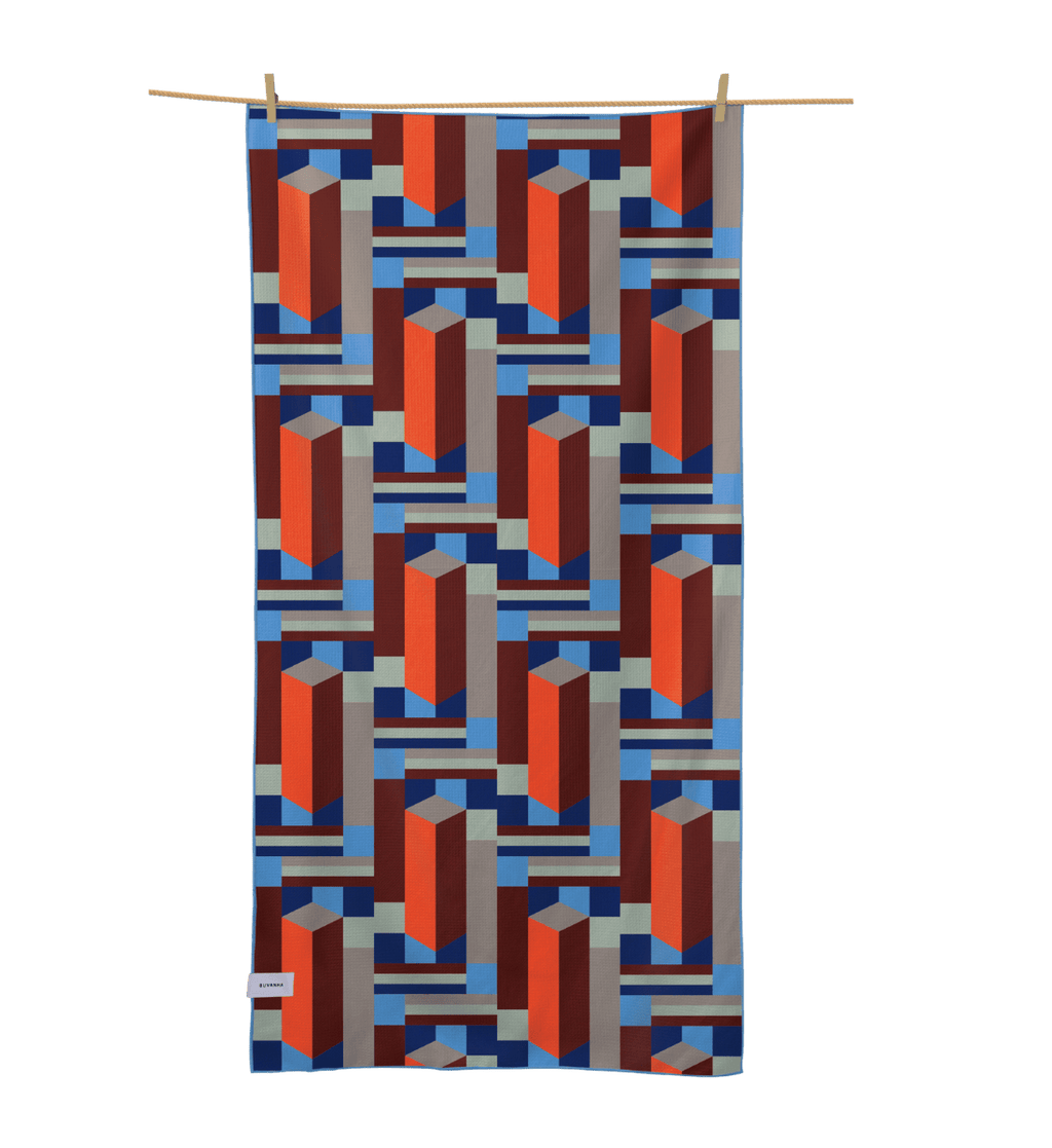 Buvanha Travel Towel Chicago - 200 x 90 cm