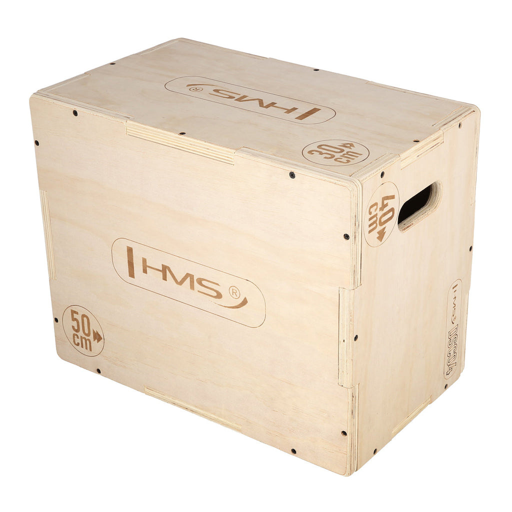 HMS Fitness Plyobox Wood - 50 x 40 x 30 cm