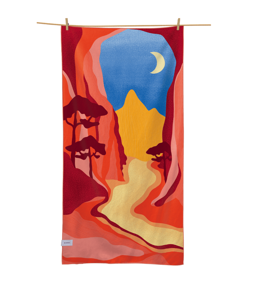 Buvanha Travel Towel Jordan - 200 x 90 cm