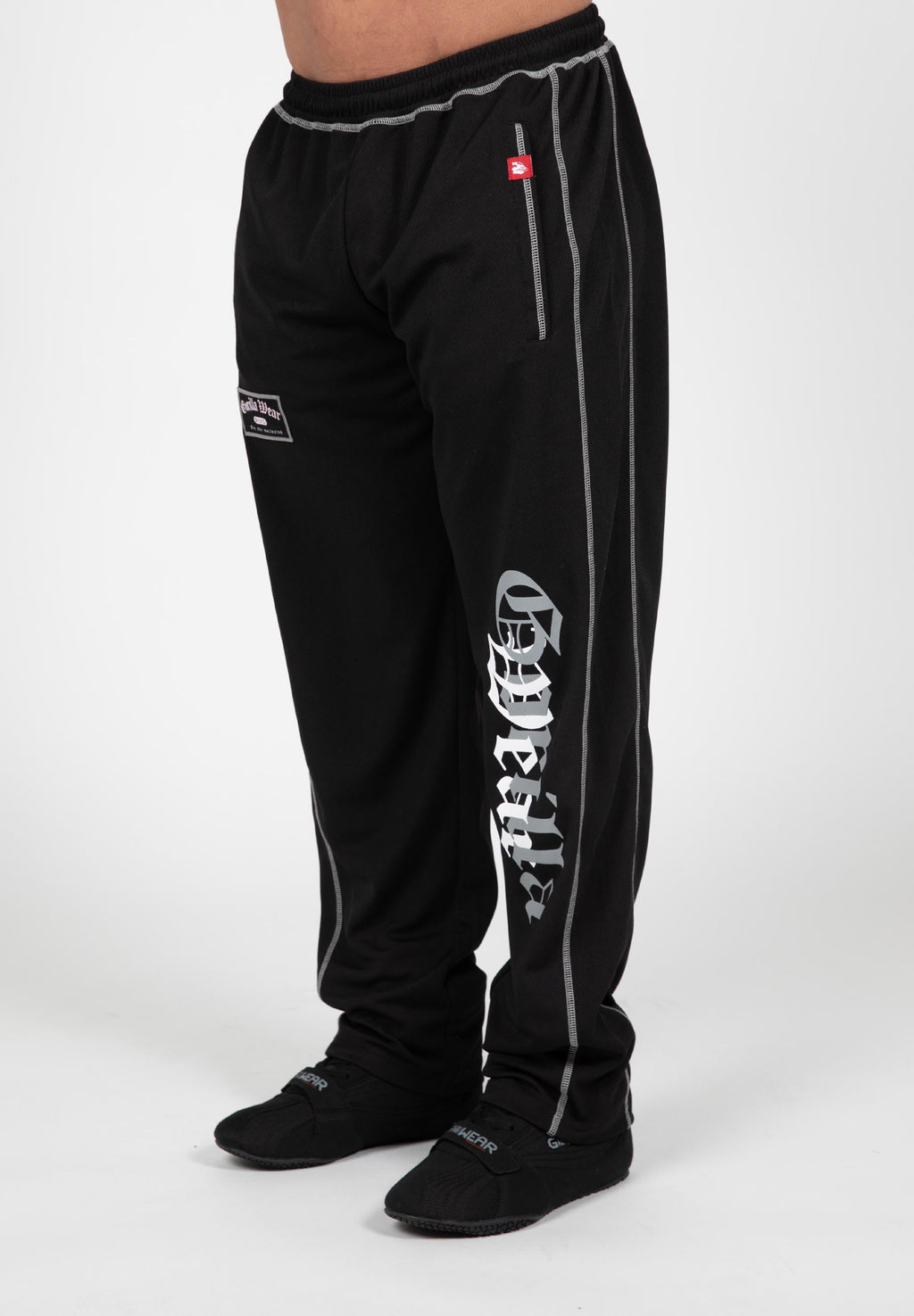 Gorilla Wear Marlow Mesh Pants - Black/Grey