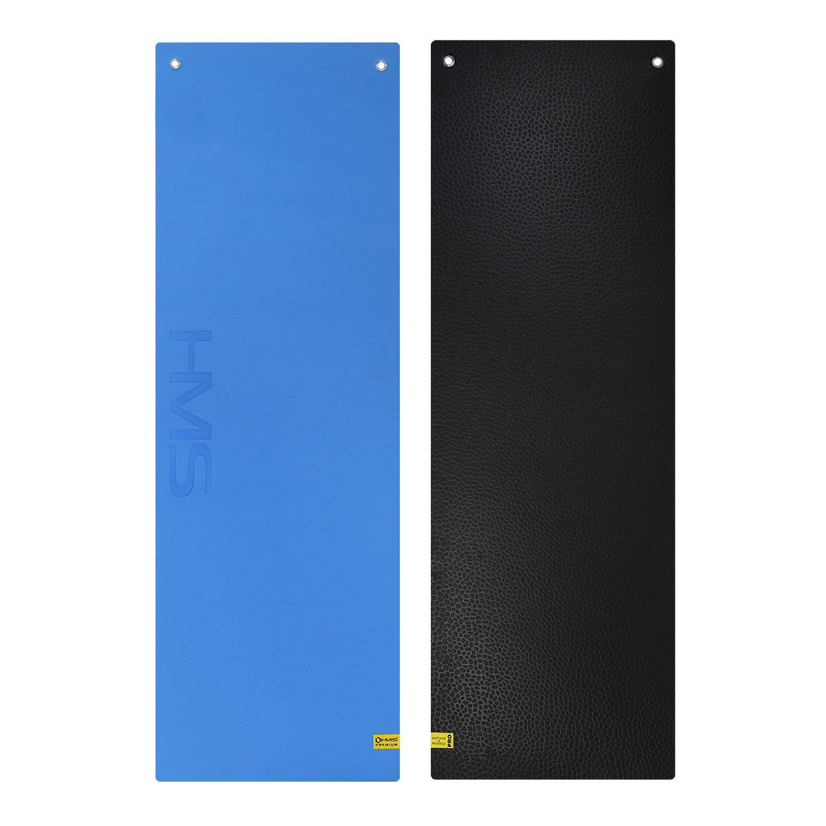 HMS Fitness Mat - Blue/Black - 15 mm