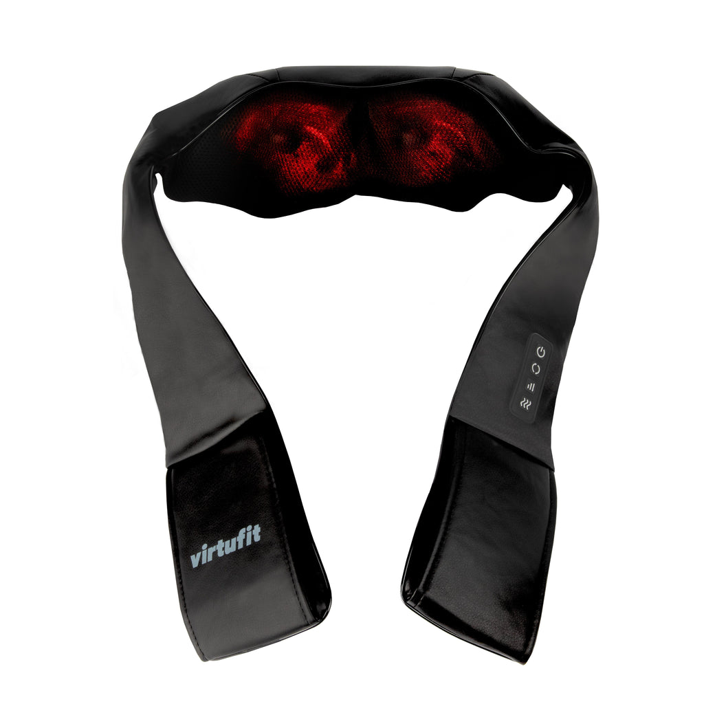 VirtuFit Wireless Neck Massager Pro - Shiatsu Massager with Heat Function