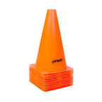 VirtuFit Cones Set - 23 cm - 12 Pieces - Orange