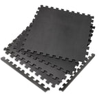 VirtuFit Fitness Puzzle Mat – 4-Piece Floor Mat – 120×120 cm – Black