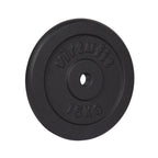 VirtuFit Cast Iron Weight Plate 30 mm - 15 kg - Black