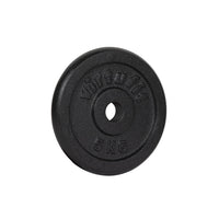 VirtuFit Cast Iron Weight Plate 30 mm - 5 kg - Black