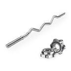 VirtuFit Curl Bar - EZ Barbell - 120 cm - Screw - 30 mm