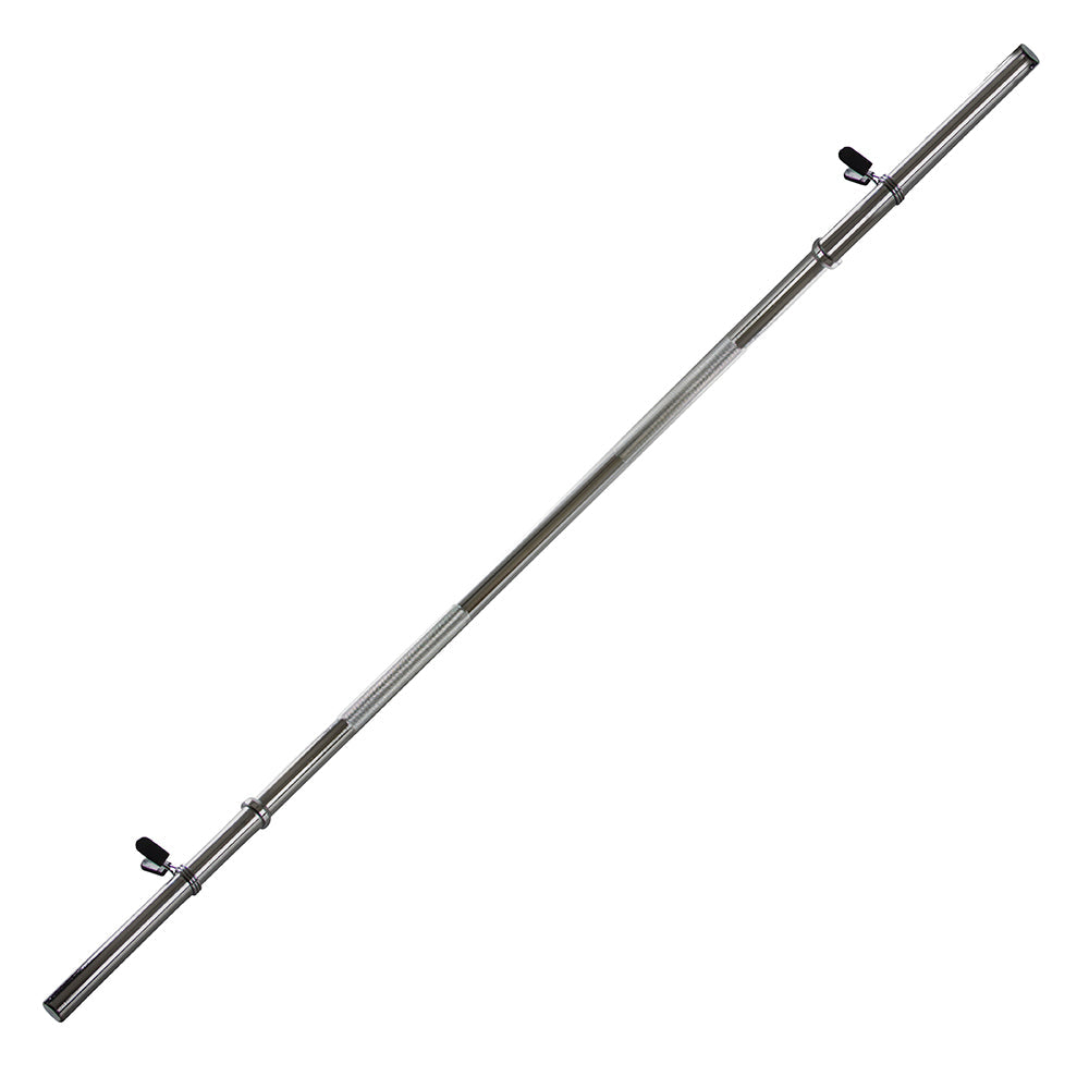 VirtuFit Halterstang - 170 cm - Veerclipsluiting - 30 mm - Tweedekans
