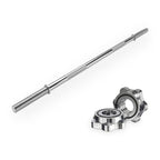 VirtuFit Halterstang - 120 cm - Schroefsluiting - 30 mm
