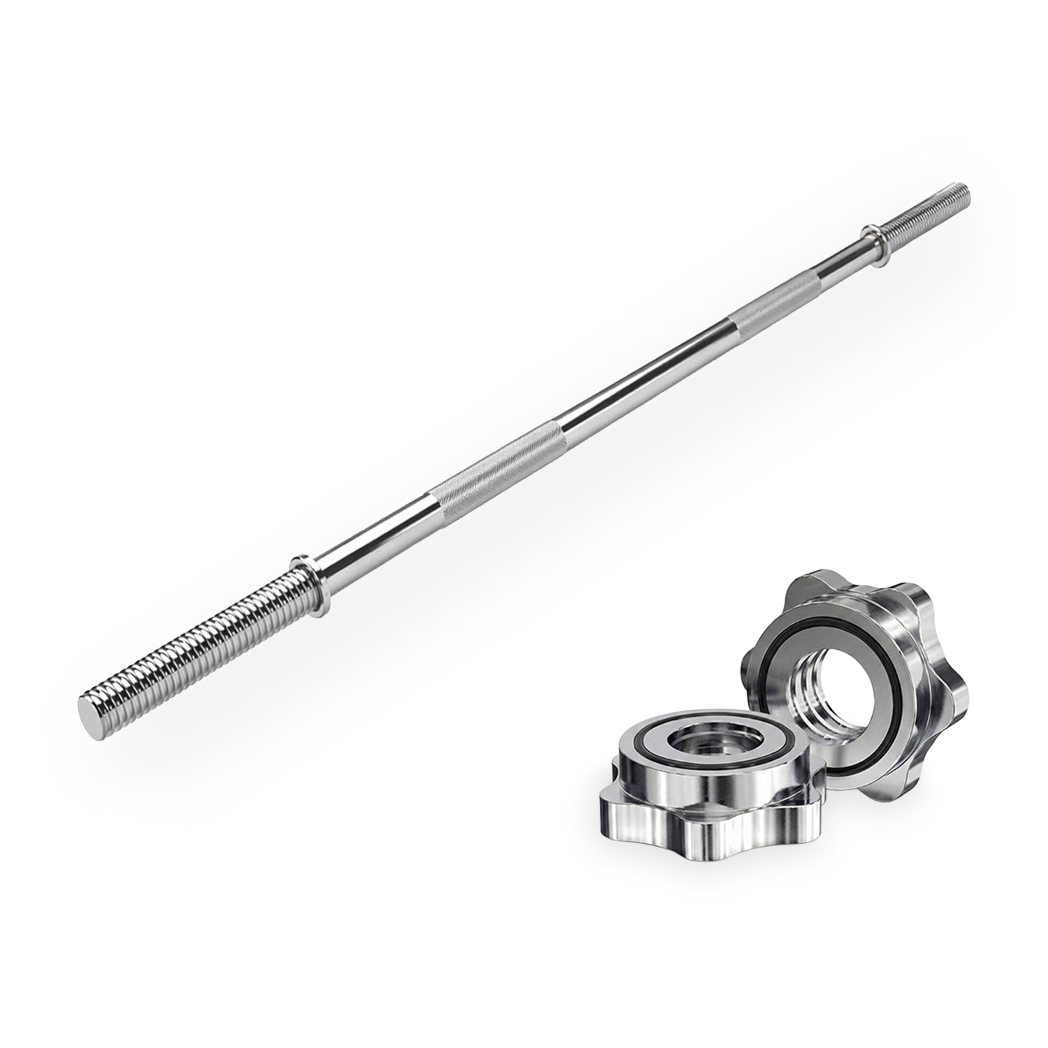 VirtuFit Barbell bar - 120 cm - Spin Collars - 30 mm