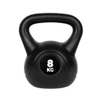VirtuFit PVC Kettlebell - 8 kg - Black