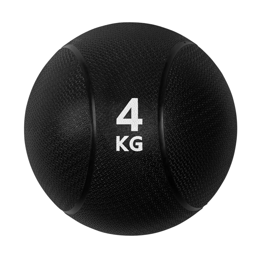 VirtuFit Medicine Ball Pro - 4 kg - Rubber - Black