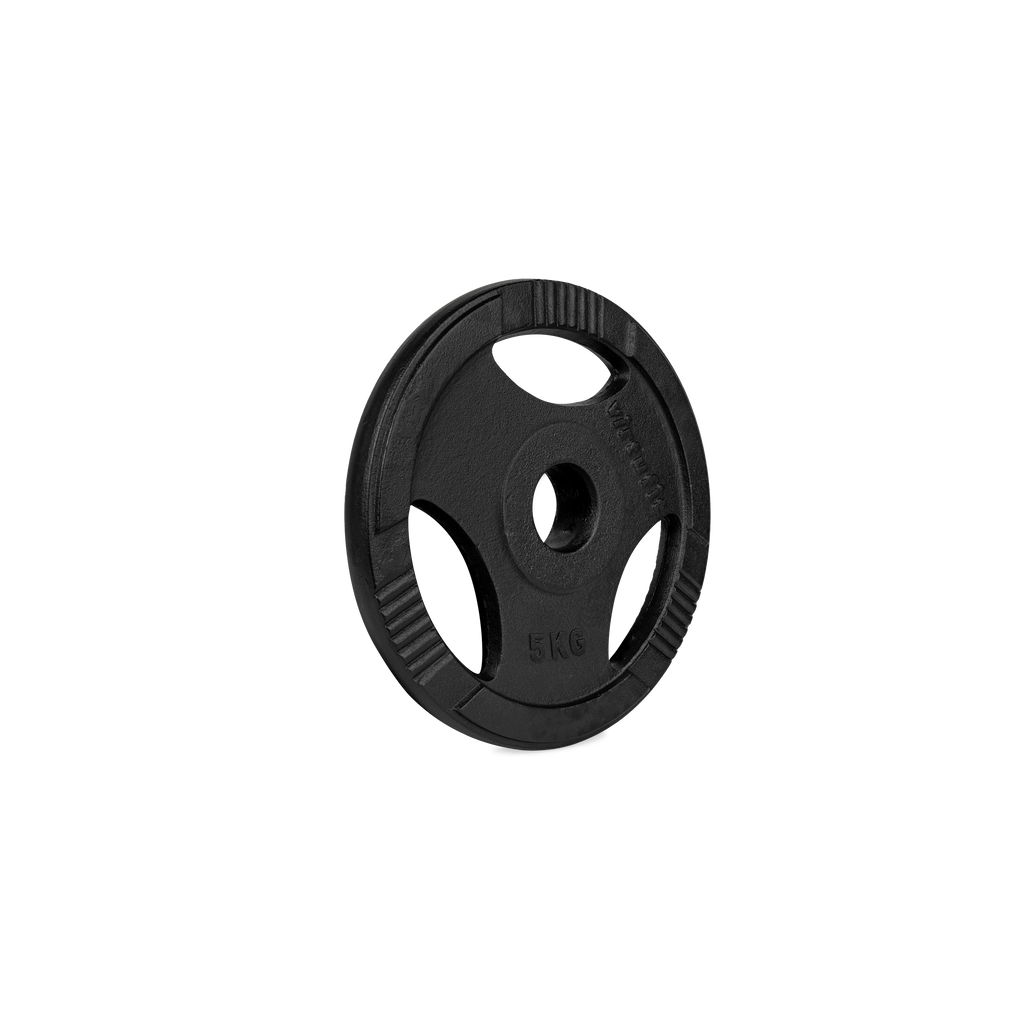 VirtuFit Olympic Cast Iron Weight Plate - 50 mm - 5 kg