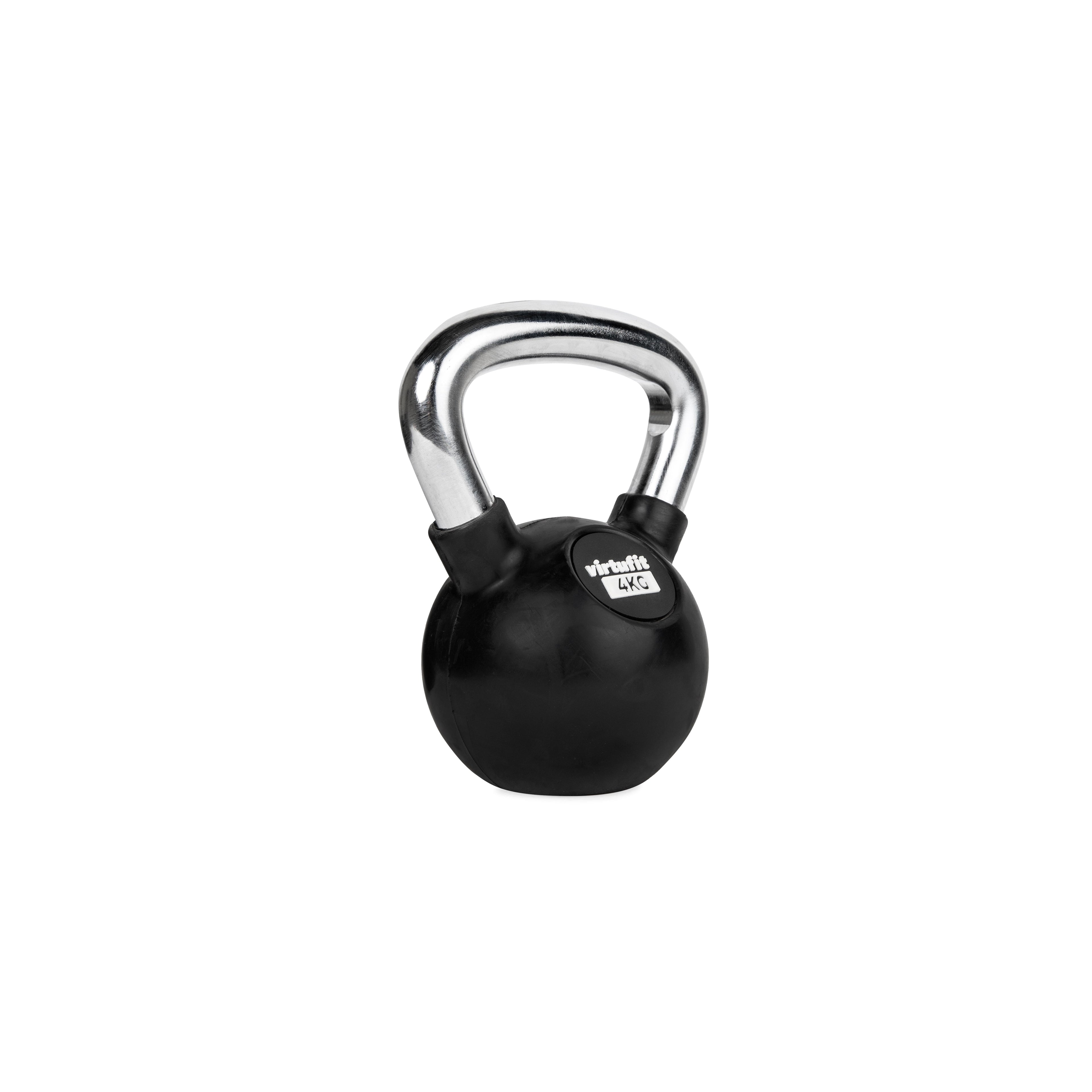 VirtuFit Kettlebell Pro - Rubber - 4 kg