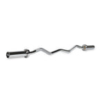 VirtuFit Olympic EZ Curl Bar - Barbell - 120 cm