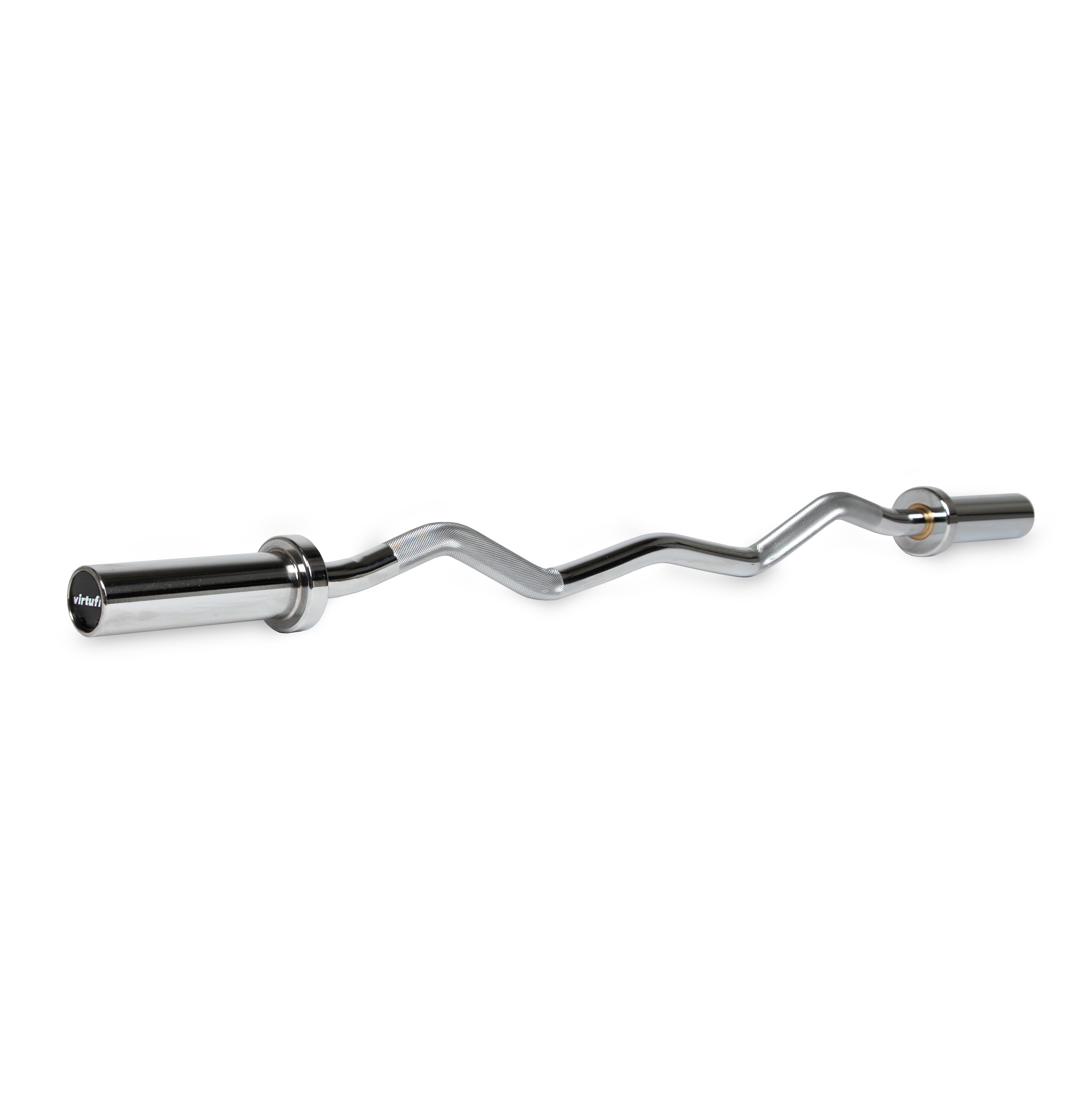 VirtuFit Olympic EZ Curl Bar - Barbell - 120 cm