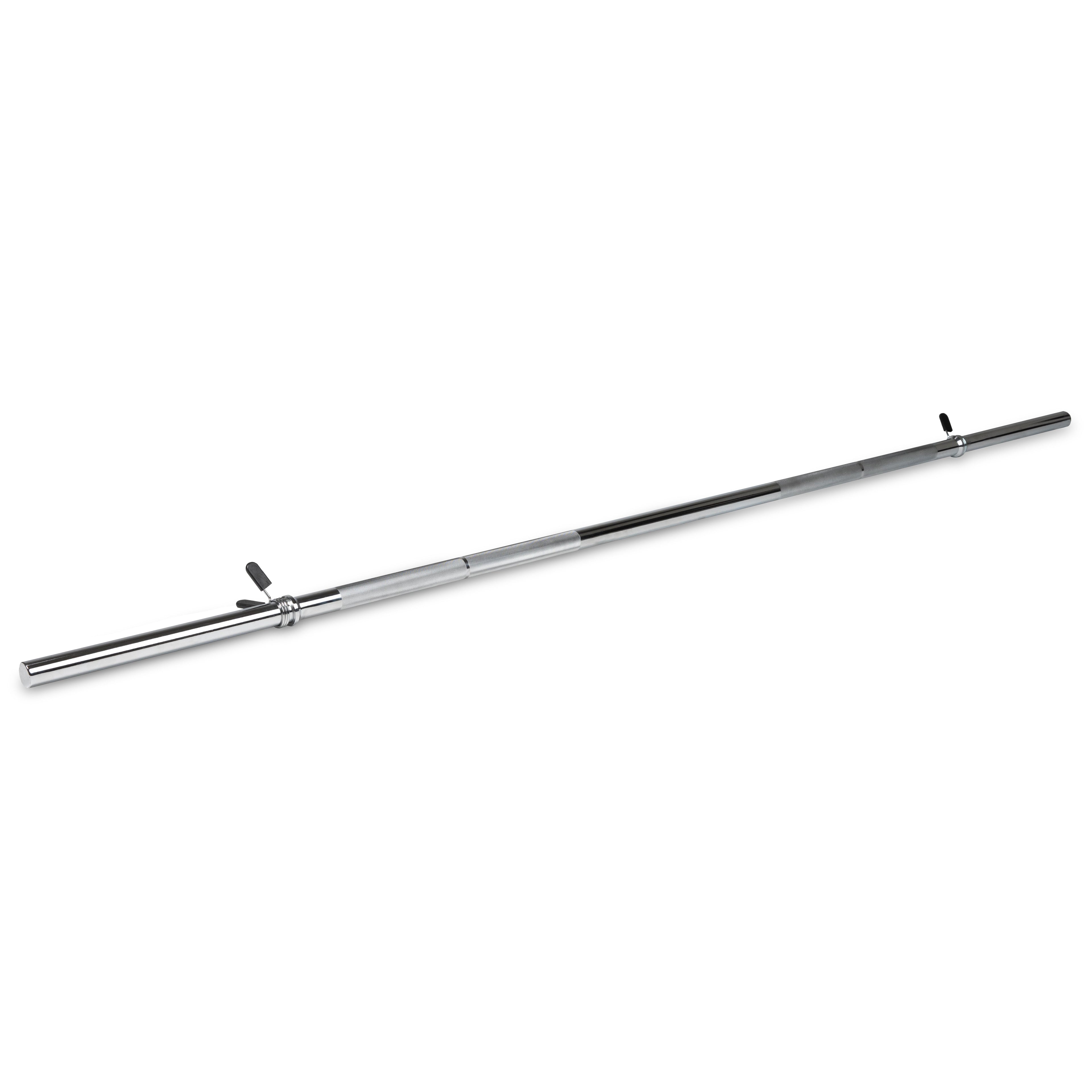 VirtuFit Halterstang - 200 cm - Veerclipsluiting - 30 mm - Tweedekans