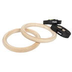 VirtuFit Wooden Gym Rings