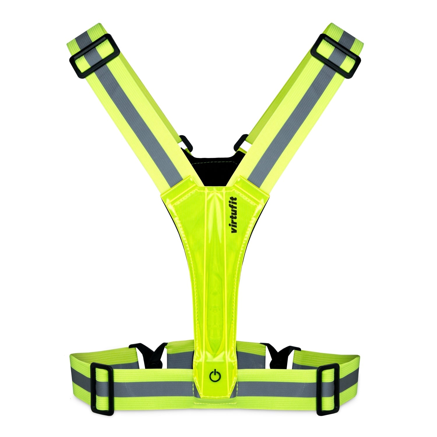 VirtuFit Reflective Safety Vest with LED – Running Lights
