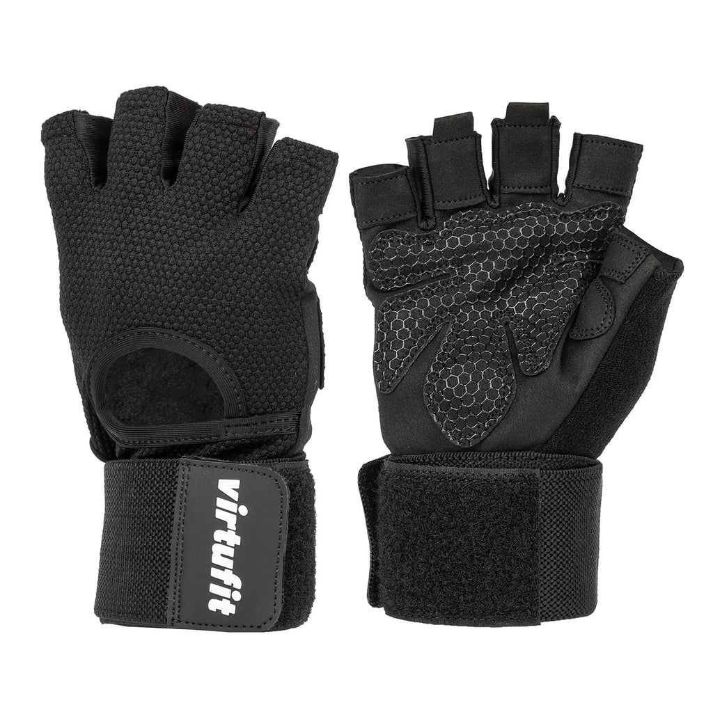 VirtuFit Fitness Gloves Pro with Wristwrap