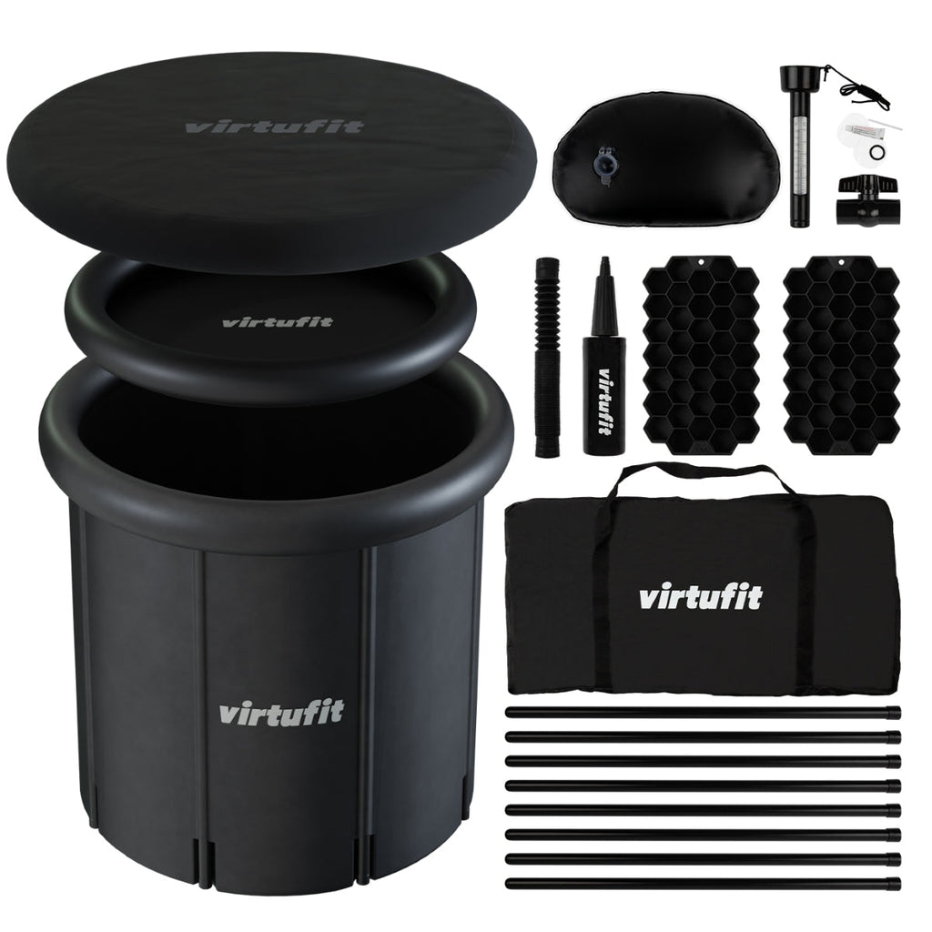 VirtuFit Ice Bath XXL - 375 Liter - Anthracite