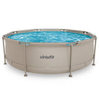VirtuFit Round Swimming Pool - Ø244 x 76 cm - Beige