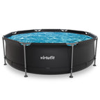 VirtuFit Rond Zwembad - Ø244 x 76 cm - Antraciet