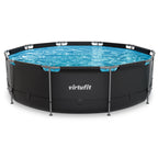 VirtuFit Round Pool - Ø366 x 100 cm - Anthracite