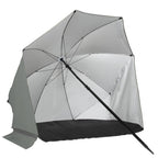 VirtuFit Beach Parasol With Windshield