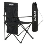 VirtuFit Foldable Camping Chair - Black