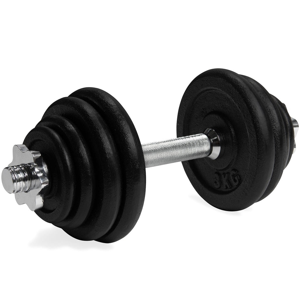 VirtuFit Adjustable Dumbbellset Pro - Cast Iron - 1 x 15 kg