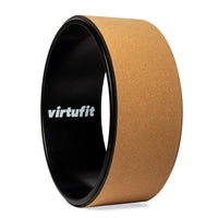 VirtuFit Premium Cork Yoga Wheel - 33 cm