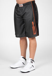Gorilla Wear Wallace Mesh Shorts - Gray/Orange